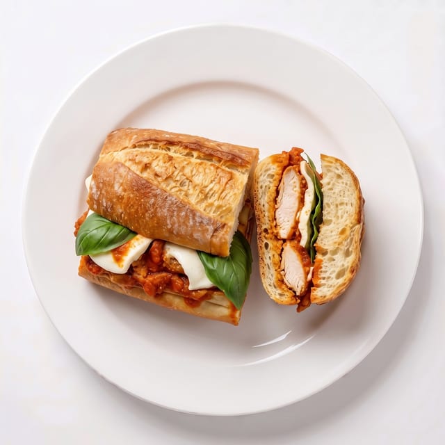 Chicken Parmesan Sub.